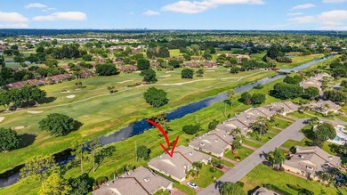 Beautifully maintained 3-bed, 2.5-bath villa with golf course on Fountains Golf and Country Club in Florida - for sale on GolfHomes.com, golf home, golf lot