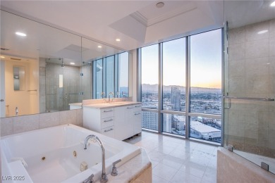 Stunning 2 bed/2 bath condo unit with breathtaking Strip Views on Las Vegas Country Club in Nevada - for sale on GolfHomes.com, golf home, golf lot