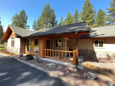 Beautiful open concept single level custom home overlooking the on Double Arrow Lodge in Montana - for sale on GolfHomes.com, golf home, golf lot