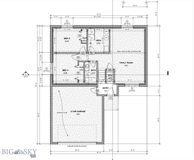 Don't pass up this RARE opportunity for a 4 bedroom 3 bath new on Madison Meadows Golf Course in Montana - for sale on GolfHomes.com, golf home, golf lot