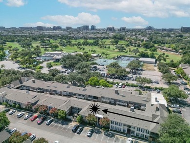 Fall in love with this updated 2nd (top) floor 1 bedroom, 1 bath on Prestonwood Country Club - Dallas County in Texas - for sale on GolfHomes.com, golf home, golf lot