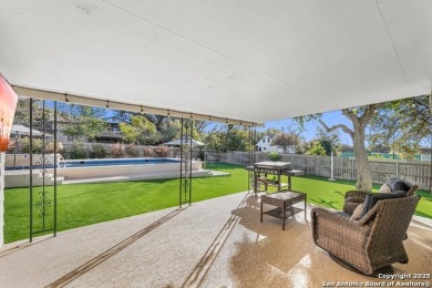 In the charming town of Hollywood Park sits 608 El Portal, a on The Club at Sonterra in Texas - for sale on GolfHomes.com, golf home, golf lot