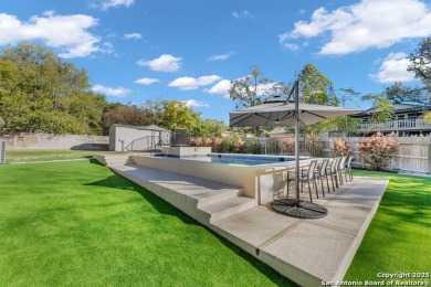In the charming town of Hollywood Park sits 608 El Portal, a on The Club at Sonterra in Texas - for sale on GolfHomes.com, golf home, golf lot