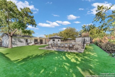 In the charming town of Hollywood Park sits 608 El Portal, a on The Club at Sonterra in Texas - for sale on GolfHomes.com, golf home, golf lot