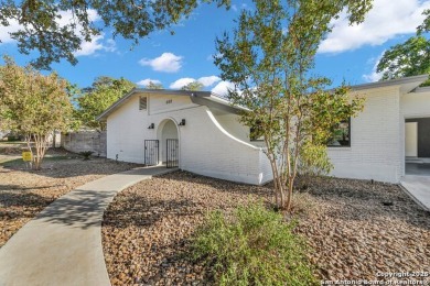 In the charming town of Hollywood Park sits 608 El Portal, a on The Club at Sonterra in Texas - for sale on GolfHomes.com, golf home, golf lot