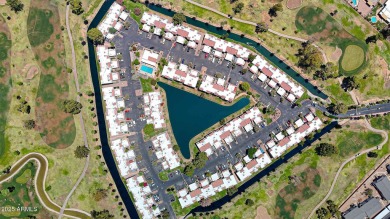 Beautifully maintained 4-bed, 3-bath tri-level townhome in gated on Dobson Ranch Municipal Golf Course in Arizona - for sale on GolfHomes.com, golf home, golf lot