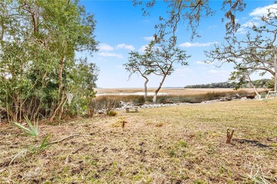 Build your coastal dream home on this beautiful marsh-front lot on Sapelo Hammock Golf Club in Georgia - for sale on GolfHomes.com, golf home, golf lot