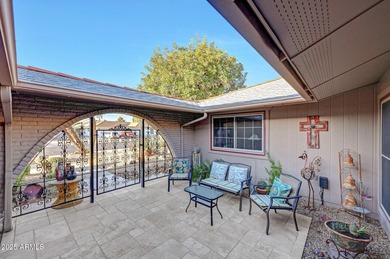 This beautifully remodeled Sun City retreat blends modern on Union Hills Country Club in Arizona - for sale on GolfHomes.com, golf home, golf lot