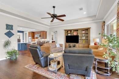 Step into this beautifully appointed two-bedroom, two and a half on Wildhorse Golf Club of Robson Ranch in Texas - for sale on GolfHomes.com, golf home, golf lot