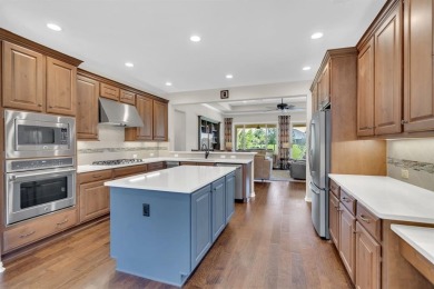 Step into this beautifully appointed two-bedroom, two and a half on Wildhorse Golf Club of Robson Ranch in Texas - for sale on GolfHomes.com, golf home, golf lot