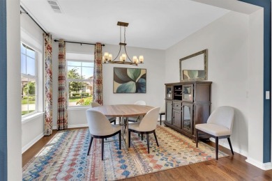 Step into this beautifully appointed two-bedroom, two and a half on Wildhorse Golf Club of Robson Ranch in Texas - for sale on GolfHomes.com, golf home, golf lot