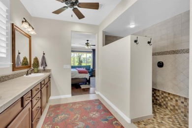 Step into this beautifully appointed two-bedroom, two and a half on Wildhorse Golf Club of Robson Ranch in Texas - for sale on GolfHomes.com, golf home, golf lot