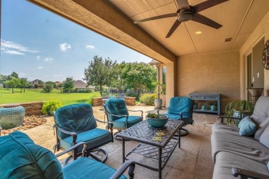Step into this beautifully appointed two-bedroom, two and a half on Wildhorse Golf Club of Robson Ranch in Texas - for sale on GolfHomes.com, golf home, golf lot