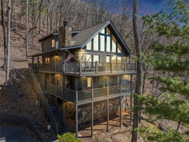 Welcome to your dream mountain getaway in the prestigious Big on Big Canoe Golf Club - Cherokee in Georgia - for sale on GolfHomes.com, golf home, golf lot