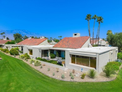 Rare end unit with spectacular south-facing views of two lakes on Mission Hills Golf Club in California - for sale on GolfHomes.com, golf home, golf lot