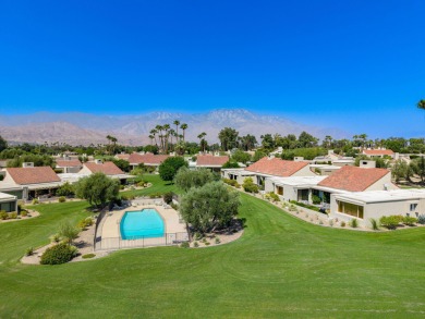 Rare end unit with spectacular south-facing views of two lakes on Mission Hills Golf Club in California - for sale on GolfHomes.com, golf home, golf lot