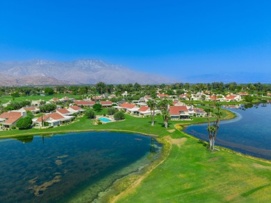 Rare end unit with spectacular south-facing views of two lakes on Mission Hills Golf Club in California - for sale on GolfHomes.com, golf home, golf lot