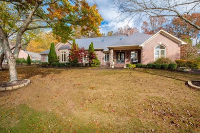 This beautiful CUSTOM home on the prestigious Founder's Course on Chenal Country Club - Bear Den Mountain in Arkansas - for sale on GolfHomes.com, golf home, golf lot