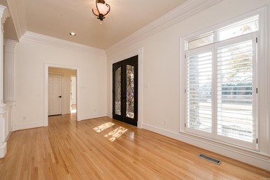 This beautiful CUSTOM home on the prestigious Founder's Course on Chenal Country Club - Bear Den Mountain in Arkansas - for sale on GolfHomes.com, golf home, golf lot