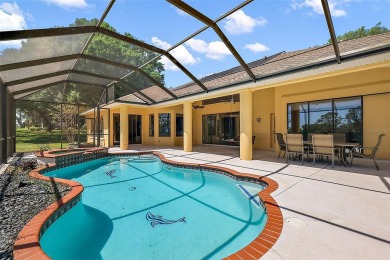 WECOME HOME!  The scenic views of this executive pool home will on Harbor Hills Country Club in Florida - for sale on GolfHomes.com, golf home, golf lot