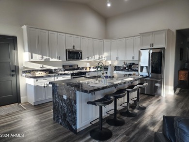 Built in 2022, this beautiful home is located in the very on Juniper Ridge R.V. Golf Resort in Arizona - for sale on GolfHomes.com, golf home, golf lot