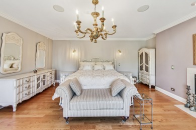 This freshly and professionally landscaped Mediterranean Mansion on Park Ridge Country Club in Illinois - for sale on GolfHomes.com, golf home, golf lot