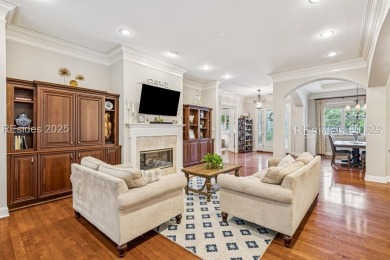 Live Luxuriously in *Literally* the former Toll Brothers model on Hampton Hall Club in South Carolina - for sale on GolfHomes.com, golf home, golf lot