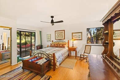 Tucked away at the end of a quiet cul-de-sac, this stunning on Oakcreek Country Club in Arizona - for sale on GolfHomes.com, golf home, golf lot