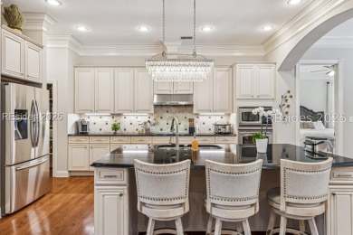 Live Luxuriously in *Literally* the former Toll Brothers model on Hampton Hall Club in South Carolina - for sale on GolfHomes.com, golf home, golf lot
