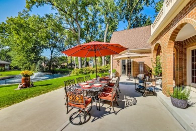 This freshly and professionally landscaped Mediterranean Mansion on Park Ridge Country Club in Illinois - for sale on GolfHomes.com, golf home, golf lot