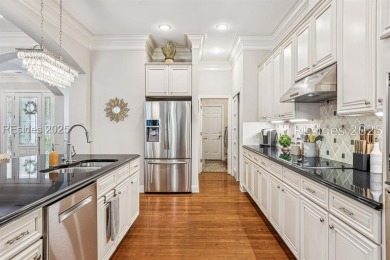 Live Luxuriously in *Literally* the former Toll Brothers model on Hampton Hall Club in South Carolina - for sale on GolfHomes.com, golf home, golf lot