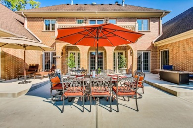 This freshly and professionally landscaped Mediterranean Mansion on Park Ridge Country Club in Illinois - for sale on GolfHomes.com, golf home, golf lot