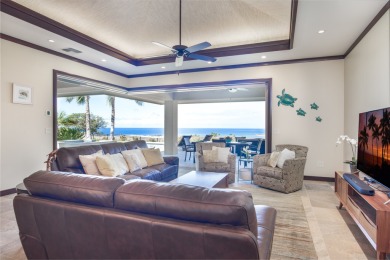 Enjoy this extraordinary furnished Wai'ula'ula 4BR/4.5BA, single on Hapuna Golf Course in Hawaii - for sale on GolfHomes.com, golf home, golf lot