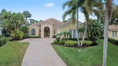 Tucked away on a rarely available, exceptionally private lot at on The Legacy Golf and Tennis Club in Florida - for sale on GolfHomes.com, golf home, golf lot