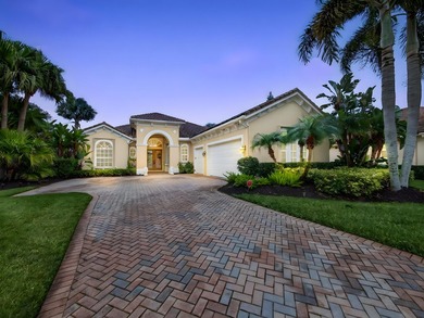 Tucked away on a rarely available, exceptionally private lot at on The Legacy Golf and Tennis Club in Florida - for sale on GolfHomes.com, golf home, golf lot