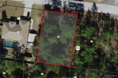 Check out this wooded lot offering a great canvas for your new on Citrus Springs Country Club in Florida - for sale on GolfHomes.com, golf home, golf lot