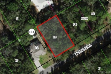 Check out this wooded lot offering a great canvas for your new on Citrus Springs Country Club in Florida - for sale on GolfHomes.com, golf home, golf lot