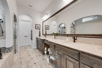 Welcome to this stunning custom-built home located in the only on The Golf Club at Resort Eagle Mountain Lake in Texas - for sale on GolfHomes.com, golf home, golf lot