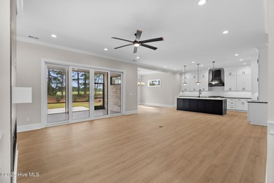 This beautifully crafted new construction home by Kirk Pigford on Thistle Golf Club in North Carolina - for sale on GolfHomes.com, golf home, golf lot