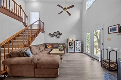 Perfectly tucked inside a quiet cul-de-sac, this move-in ready on Hedingham Golf and Athletic Club in North Carolina - for sale on GolfHomes.com, golf home, golf lot