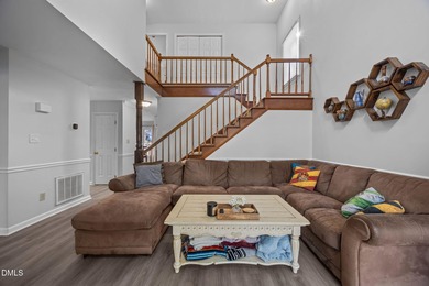 Perfectly tucked inside a quiet cul-de-sac, this move-in ready on Hedingham Golf and Athletic Club in North Carolina - for sale on GolfHomes.com, golf home, golf lot