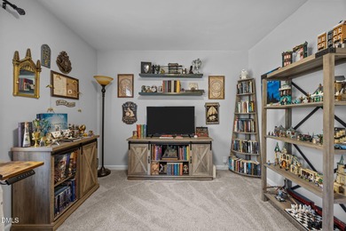 Perfectly tucked inside a quiet cul-de-sac, this move-in ready on Hedingham Golf and Athletic Club in North Carolina - for sale on GolfHomes.com, golf home, golf lot