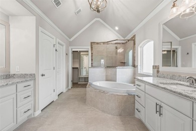 Welcome to luxury living in the prestigious, gated community of on Pecan Plantation Country Club in Texas - for sale on GolfHomes.com, golf home, golf lot