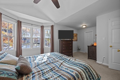 Perfectly tucked inside a quiet cul-de-sac, this move-in ready on Hedingham Golf and Athletic Club in North Carolina - for sale on GolfHomes.com, golf home, golf lot