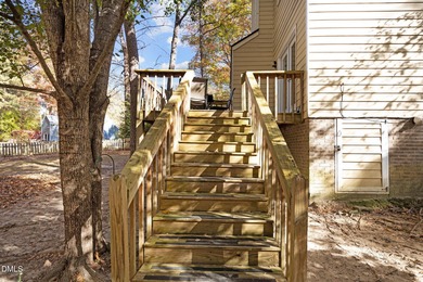Perfectly tucked inside a quiet cul-de-sac, this move-in ready on Hedingham Golf and Athletic Club in North Carolina - for sale on GolfHomes.com, golf home, golf lot