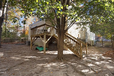 Perfectly tucked inside a quiet cul-de-sac, this move-in ready on Hedingham Golf and Athletic Club in North Carolina - for sale on GolfHomes.com, golf home, golf lot