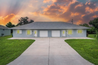 Investment Opportunity in Englewood! This 2003-built duplex at on Oyster Creek Golf Club in Florida - for sale on GolfHomes.com, golf home, golf lot