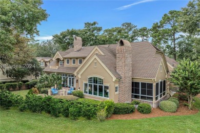 Classic 4 bedroom 3 1/2 bath Belfair home overlooking lagoon to on Belfair Golf Club in South Carolina - for sale on GolfHomes.com, golf home, golf lot