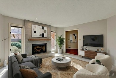 Nestled along the 5th fairway, this beautifully positioned home on Country Club of Roswell in Georgia - for sale on GolfHomes.com, golf home, golf lot