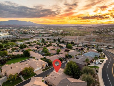 Yes, that's a real sunrise you could enjoy daily from this 4-bed on Southgate Golf Course in Utah - for sale on GolfHomes.com, golf home, golf lot